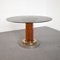 Honey Color Chromed Steel and Acrylic Glass Dining Table, 1970s, Image 2