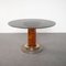 Honey Color Chromed Steel and Acrylic Glass Dining Table, 1970s 3