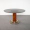 Honey Color Chromed Steel and Acrylic Glass Dining Table, 1970s, Image 3