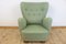 Green Lounge Chair in the Style of Flemming Lassen 1