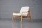 Deutscher Mid-Century Sessel mit Hermès Bezug von Hartmut Lohmeyer für Wilkhahn, 1950er 4