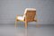 Deutscher Mid-Century Sessel mit Hermès Bezug von Hartmut Lohmeyer für Wilkhahn, 1950er 7
