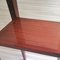 Small Brown Teak Wood High Bar Console Table 1970s 12