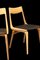 Model 370 Boomerang Dining Chair in Oak by Alfred Christensen for Slagelse Møbelværk, Denmark, Set of 4 2