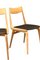 Model 370 Boomerang Dining Chair in Oak by Alfred Christensen for Slagelse Møbelværk, Denmark, Set of 4, Image 8