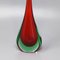 Vase Rouge et Vert par Flavio Poli, 1960s 5