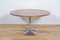 Mesa de comedor Mid-Century redonda de teca, años 70, Imagen 1
