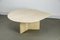 Travertine Drop Shaped Coffee Table, 1990s, Image 10