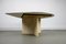 Tavolino da caffè a forma di goccia in travertino, anni '90, Immagine 12