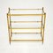 Vintage French Brass Etagere Shelving, 1970s, Image 4