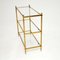 Vintage French Brass Etagere Shelving, 1970s 3