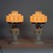 Mid-Century Table Lamps in Opaline Glass, Czechoslovakia, 1960s, Set of 2, Image 4