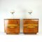 Nightstands in Walnut Veneer, Czechoslovakia, 1960s, Set of 2 5