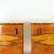 Nightstands in Walnut Veneer, Czechoslovakia, 1960s, Set of 2, Image 9