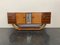 Art Deco Credenza in Rosewood and Maple with Mirror by Paolo Buffa, 1940s, Set of 2 3
