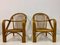 Italian Armchairs in Bamboo, 1970s, Set of 2, Image 2