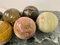 Selection of Specimen Marble and Stone Spheres, Set of 10 4
