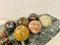 Selection of Specimen Marble and Stone Spheres, Set of 10 11