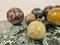 Selection of Specimen Marble and Stone Spheres, Set of 10 2