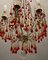 Vintage Italian Murano Glass Crystal Macaroni Beaded Chandelier, 1950s, Image 10