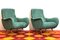 Italian Lady Armchairs attributed to Marco Zanuso, 1950s, Set of 2 4