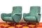 Italian Lady Armchairs attributed to Marco Zanuso, 1950s, Set of 2 7