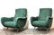 Italian Lady Armchairs attributed to Marco Zanuso, 1950s, Set of 2 3