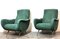Italian Lady Armchairs attributed to Marco Zanuso, 1950s, Set of 2, Image 3