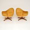 Vintage Swedish Swivel Armchairs, 1960s, Set of 2, Image 2