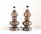 Large Mid-Century Italian Pottery Table Lamps by Aldo Londi for Bitossi, 1960s, Set of 2, Image 16