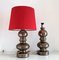 Large Mid-Century Italian Pottery Table Lamps by Aldo Londi for Bitossi, 1960s, Set of 2 7