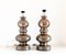 Large Mid-Century Italian Pottery Table Lamps by Aldo Londi for Bitossi, 1960s, Set of 2, Image 12