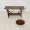 Victorian Footstool in Walnut and Velvet, 1880s, Image 7