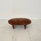 Victorian Footstool in Walnut and Velvet, 1880s 3