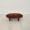 Victorian Footstool in Walnut and Velvet, 1880s, Image 3