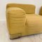 Mid-Century Yellow Woolen Fabric Model Plastik-Duo Modular Sofa by Piero Lissoni for Cartel, 1984, Set of 2 9