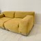 Mid-Century Yellow Woolen Fabric Model Plastik-Duo Modular Sofa by Piero Lissoni for Cartel, 1984, Set of 2 11