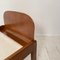 Brauner Mid-Century Sessel mit weißem Boucle Stoff im Stil von Tobia & Afra Scarpa, 1960er 12