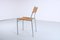 SE 05 Rattan and Chrome Dining Chair by Martin Visser for T Spectrum, 1960s 3