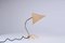 Lámpara de mesa Crowfoot de latón y beige atribuida a Cosack Leuchten, años 50, Imagen 17