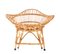 Mid-Century Italian Modern Rattan Armchair, 1960s, Image 4