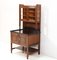 Art Nouveau Arts & Crafts Oak Cupboard by Jac. Van Den Bosch for T Binnenhuis, 1890s 3