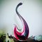 Large Sommerso Sculpture Oca Swan by Flavio Poli for Seguso Vetri d'Arte, 1950s 1