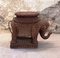 Woven Wicker Elephant Pedestal, 1960s 2
