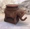 Woven Wicker Elephant Pedestal, 1960s 1
