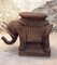 Woven Wicker Elephant Pedestal, 1960s 3
