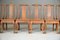 Chinese Teak Dining Chairs, Set of 6 4