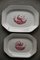 Red Pheasant Meat Plates from Copeland Spode, Set of 2 4
