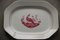 Rote Fleisch Teller aus Fasan von Copeland Spode, 2er Set 5