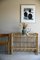 Bamboo Side Table with Glass Shelf 10